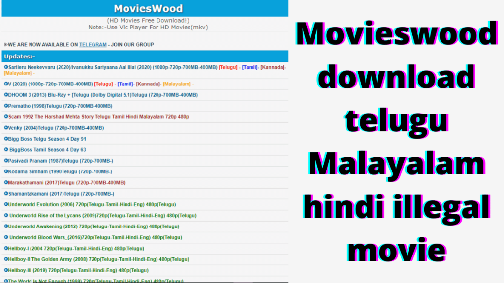 Movieswood 2022: Top Hollywood, Bollywood, South Movies Download 2 Movieswood com